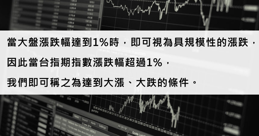 選擇權投資基礎:大盤與權值股關係 2 大漲跌的逆勢權值股