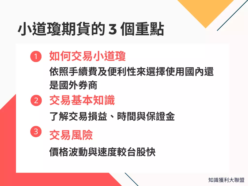 透過3 個重點認識小道瓊期貨如何交易，開啟你交易美股指數期貨的大門- 知識獲利大聯盟