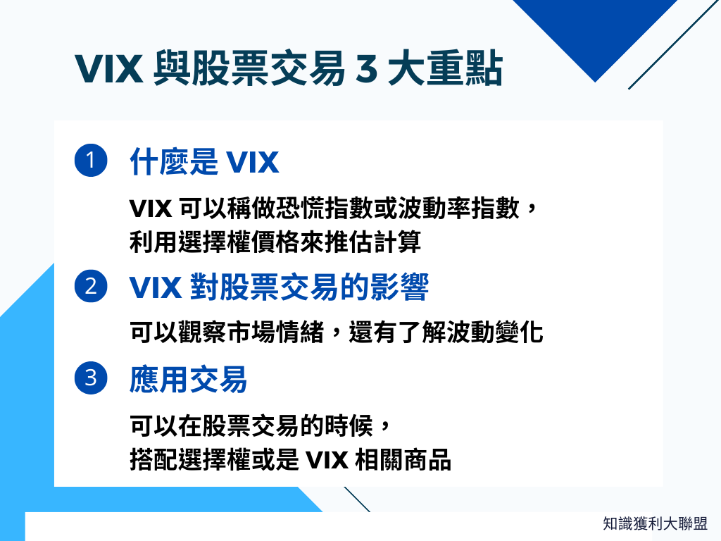 VIX 股票的關聯是什麼？從這3 大重點，找到股票投資機會- 知識獲利大聯盟
